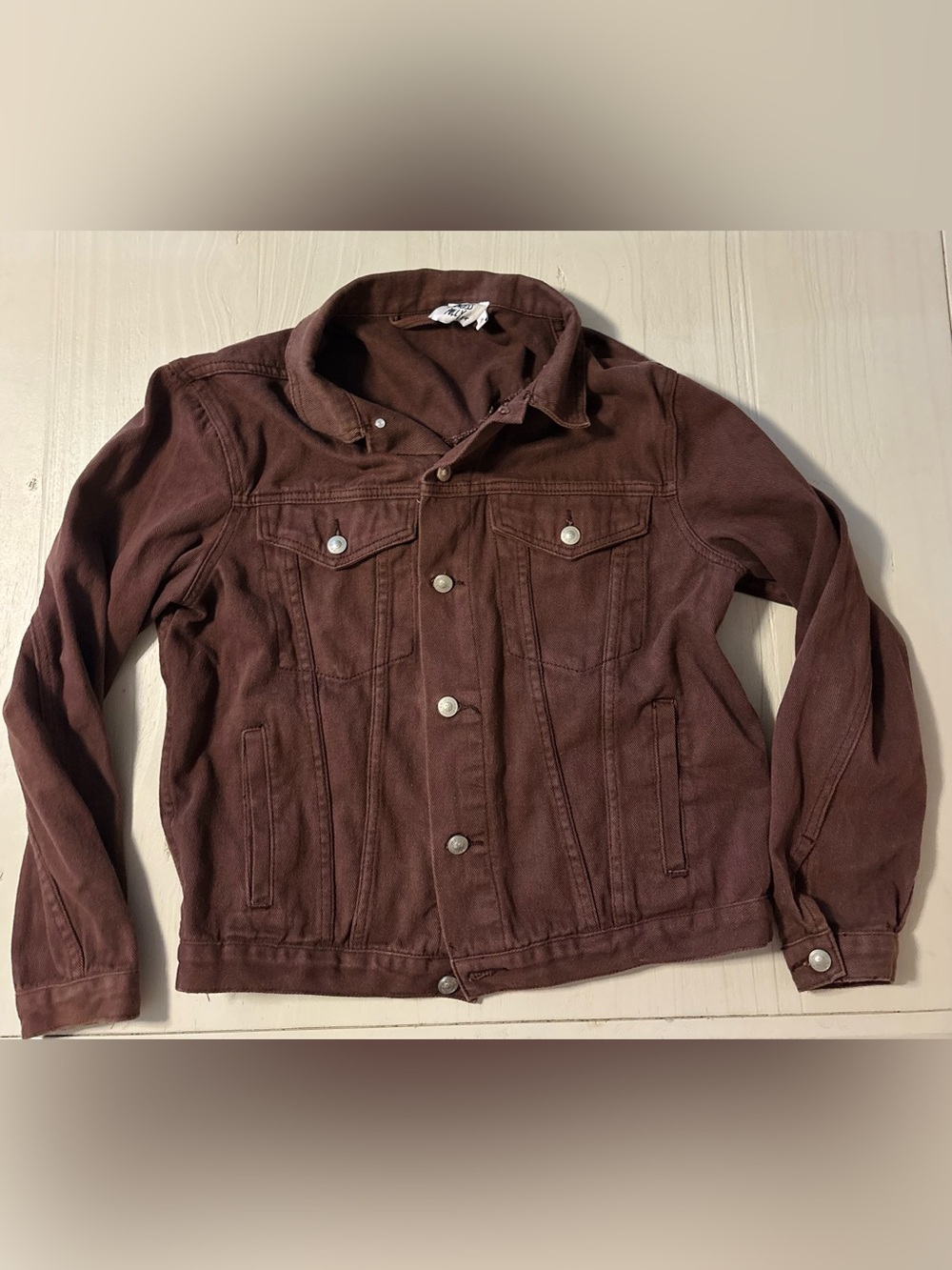 Princess Polly Brown Denim Jacket
